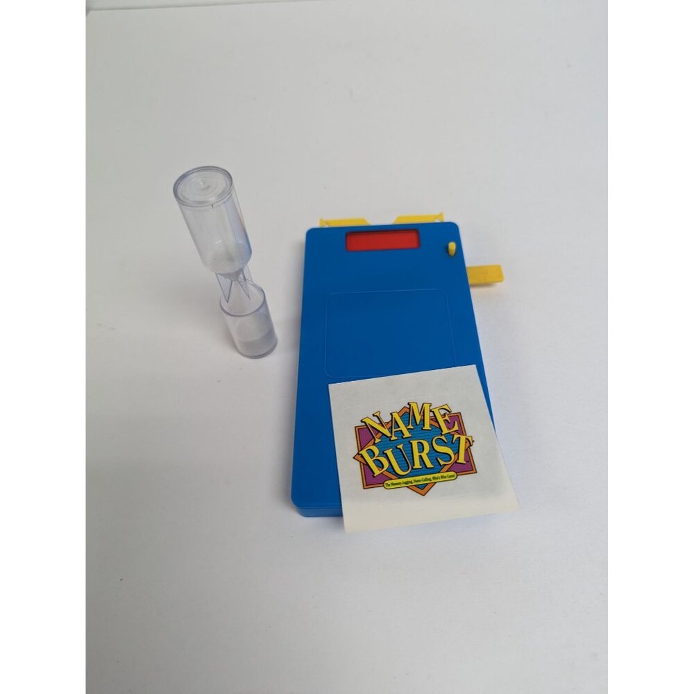 Name Burst Replacement Mechanical Card Viewer, One Minute Timer and label